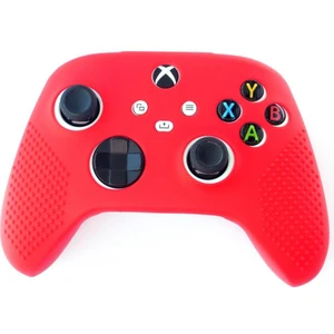 Konsol İstasyonu Xbox Series S-x Silikon Kırmızı Kol Koruyucu Kılıf 9. Nesil Kol Uyumlu
