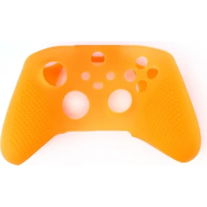 Konsol İstasyonu Xbox Series S-x Silikon Turuncu Kol Koruyucu Kılıf 9. Nesil Kol Uyumlu