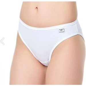 12 'li Elastan Düz Bayan Bikini Külot 0715