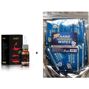 My Farmaex Iğde Çiçeği & Ginseng Esktrat (Kadınlara Özel Damla) + Hijyenik El Temizleme Havlusu Avvantajlı Set
