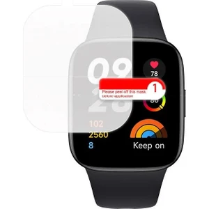ECR MOBILE Redmi Watch 3 ile Uyumlu Esnek Nano Ekran Koruyucu Film(2 Adet)