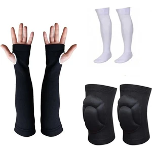 Menta Store Voleybol Dizliği Voleybol Çorabı Voleybol Kolluğu Set