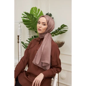 Moda Mevsimi Janjan Abiye Şal Koyu Bakır