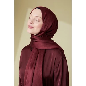 Moda Mevsimi Janjan Abiye Şal Bordo