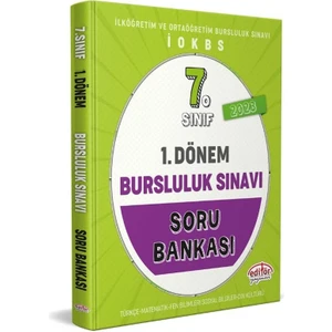 Editör Yayınları 7. Sınıf 1. Dönem Bursluluk Sınavı Soru Bankası
