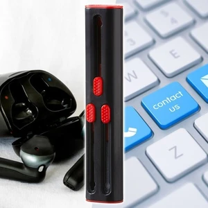 Bluetooth Kulaklık Temizleme 3'ü 1 Arada Kalemi  Kulaklık, Bilgisayar, Kamera ve Cep Telefonu