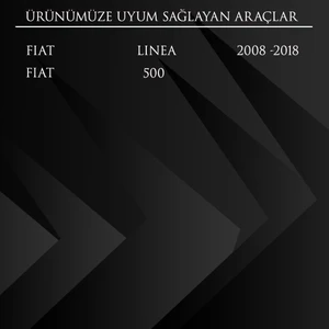 DNC Auto Part Fiat Linea, 500 Için Plaka Lamba Camı - 51800482
