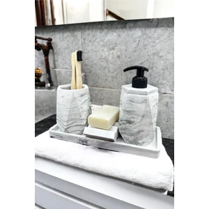 Beton Banyo Seti Gri
