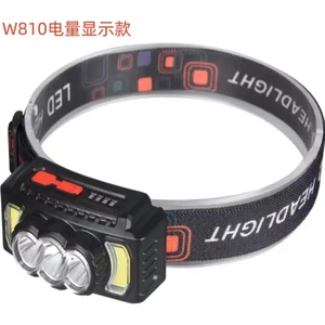 Afa Lambası Tepe Feneri 3+2 Gözlü Flaşörlü Kırmızı Beyaz Işık Şarj Göstergeli Balıkçı Kamp Bisiklet