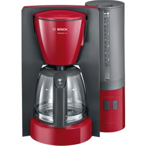 TKA6A044 Line Filtre Kahve Makinesi, Aroma+, Aroma Korumalı Cam Sürahi, Otomatik Kapanma Seçilebilir, Çıkarılabilir Su Tankı, 1200 W, Kırmızı