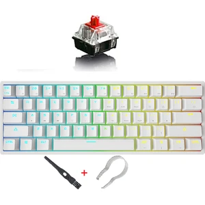 Leaven K620 Rgb 61 Tuş Kablolu Hot Swappable Mekanik Klavye