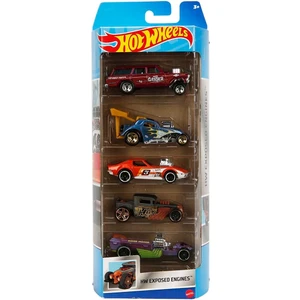 Hot Wheels Hot  Wheels 5'li Araba Seti - Hw Exposed Engines
