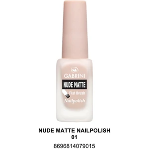 Nude Matte Nail Polish 01