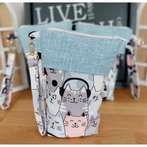 Asansörlü Kalem Kutusu (Kedili)