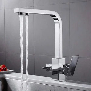 Spring Water 3 Fonksiyonlu Kare Musluk (Sıcak, Soğuk, Arıtılmış Su)