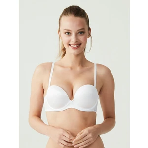 U.S.POLO 66149 BAYAN STRAPLEZ DUBLE DESTEK EKRU SÜTYEN