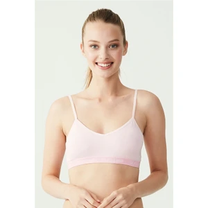 U.S. Polo Assn. 66116 Kadın Pembe Cuplu Büstiyer