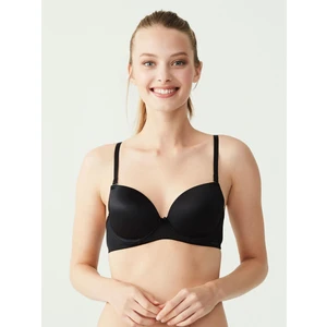 U.S.POLO 66141 BAYAN KULAKSIZ İÇİ DOLU SİYAH SÜTYEN