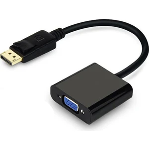 Displayport To VGA Çevirici Dönüştürücü Laptop Tv Monitör Bağlama