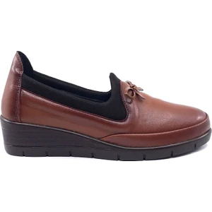 Y 50 Özel Topuk Jeli Taba Günlük Kadın Ayakkabı