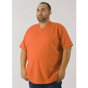 Rood Büyük Beden Unisex T-Shirt
