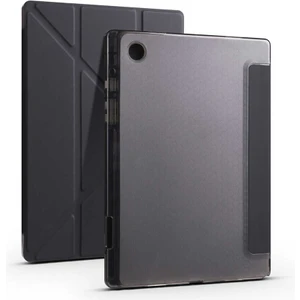 Samsung Galaxy Tab A8 10.5 Sm X200 2021 Kılıf Standlı Katlanabilir Pu Silikon Tf1 Siyah