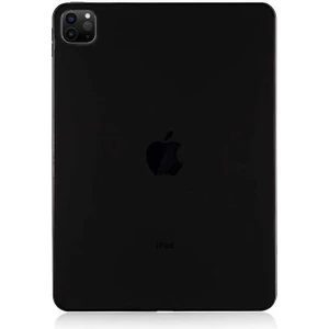 Apple iPad Pro 12.9 Pro 2020 4.nesil Kılıf Silikon Arkası Buzlu Lüx Koruma S2 Siyah