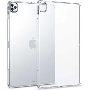 Apple iPad Pro 12.9 Pro 2020 4.nesil Kılıf Silikon Arkası Buzlu Lüx Koruma S2 Renksiz