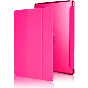 Case Street Samsung Galaxy Tab A7 Lite T225 Kılıf Smart Cover Kapaklı Standlı Uyku Modlu Sm1 Pembe