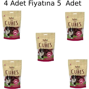 Kurutulmuş Kuzu Etli Dilim Küp Köpek Ödülü 80 gr