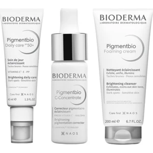 Pigmentbio Leke Serisi | Gündüz Kremi + Serum + Temizleme Jeli Orijinal Boy