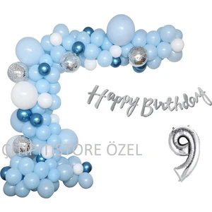 Çıtı Pıtı Store Makaran Balon Zincir Seti