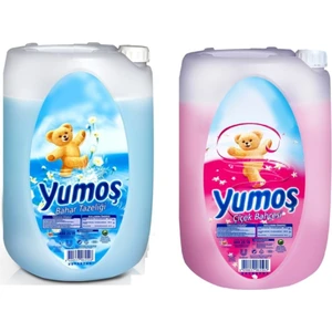 Çamaşır Yumuşatıcı Bahar Tazeliği + Çiçek Bahçesi 5 Litre + 5 Litre