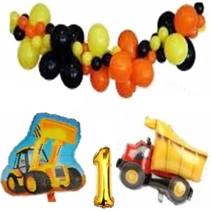 Çıtı Pıtı Store Inşaat Temalı 1 Yaş Balon Seti