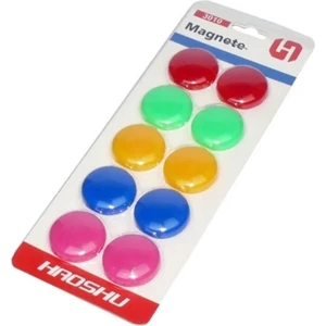 Kaizen Market Renkli 5s Pano Mıknatısı 30MM (10LU Paket)