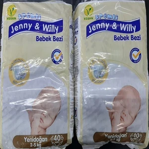 Jenny & Willy Bebek Bezi Yenidoğan  2-5kg 40*2 80LİJENNY & Willy