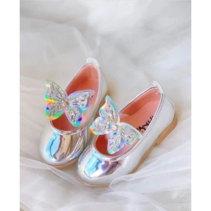 Görkem Bebe Ayakkabı Ve Tekstil Kız Çoçuk Hologramlı Babet