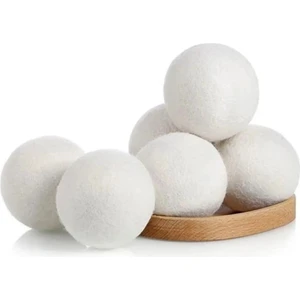 Ecoball Yün Kurutma Topları Çamr Kurutma Makinesi Kurutma Topu Doğal Yumuşatıcı (5 Adet)