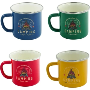 Retro Emaye Kupa Bardak 330 cc [camping]
