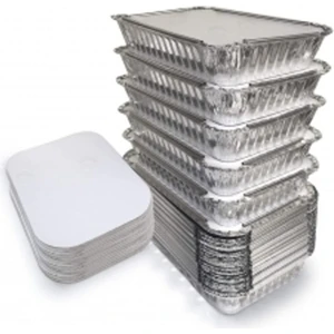 Yalova Ambalaj Alüminyum Kapaklı Kase 350 gr Paket 50'li