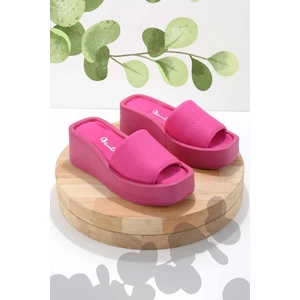 Fuşya Kumaş Kadın Terlik K04140020804