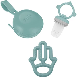 Oioi Aqua Green Üçlü Set (Püre+Pod+Annemineli)