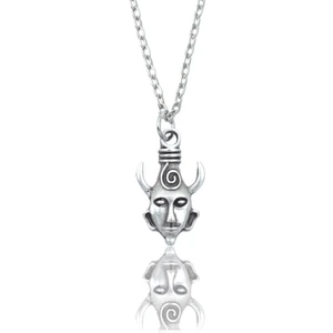 Herşey Nota Supernatural - Dean - Winchester Erkek Kadın Kolye Antik Gümüş Kaplama - 60 cm Düz Zincir