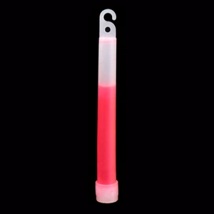 6" Kimyasal Işık Çubuğu Kırmızı Renk 15 cm (Glow Stick)