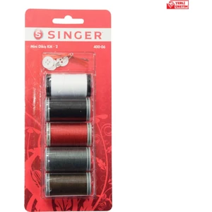 5li Blister Dikiş Seti Beş Renk Iplik 400-06