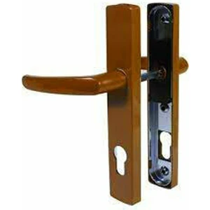 Pvc Kahve Rengi Yale Kapı Kolu Balkon Kapısı Kolu