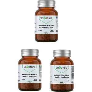 Magnezyum Malat 60 Tablet 3 Adet