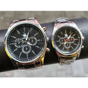 G Sport Polo Sevgili Çift Kol Saati (Metal Kordon)