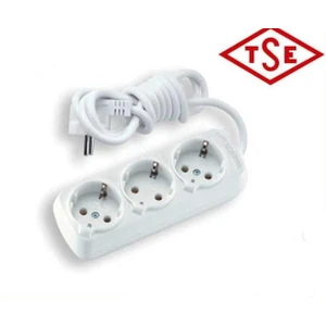 Viko Topraklı Uzatma Kablosu 3'lü 2 Metre 3x1.5