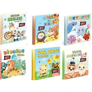 3 Boyutlu Hareketli Kitaplar Set Pop - Up Kitaplar